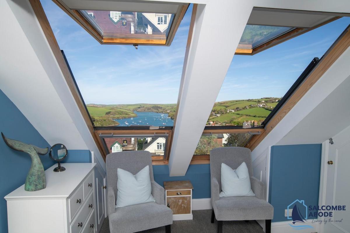 Stylish Sanctuary - Estuary Views - Outside Space Salcombe Exterior photo