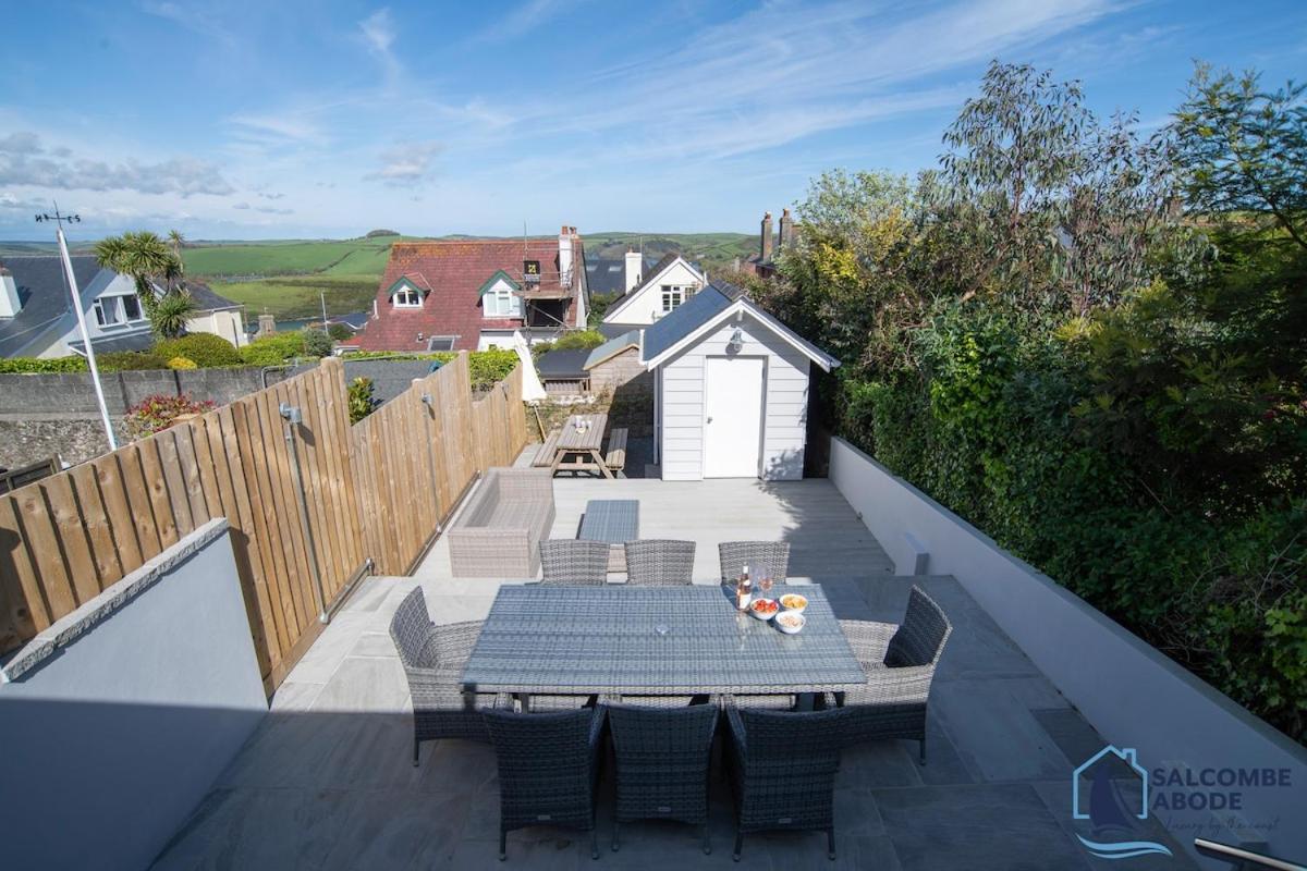 Stylish Sanctuary - Estuary Views - Outside Space Salcombe Exterior photo